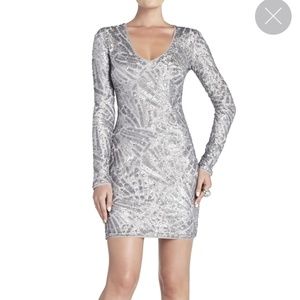 BCBGMaxAzria Glacier Combo color Morris Dress NWT